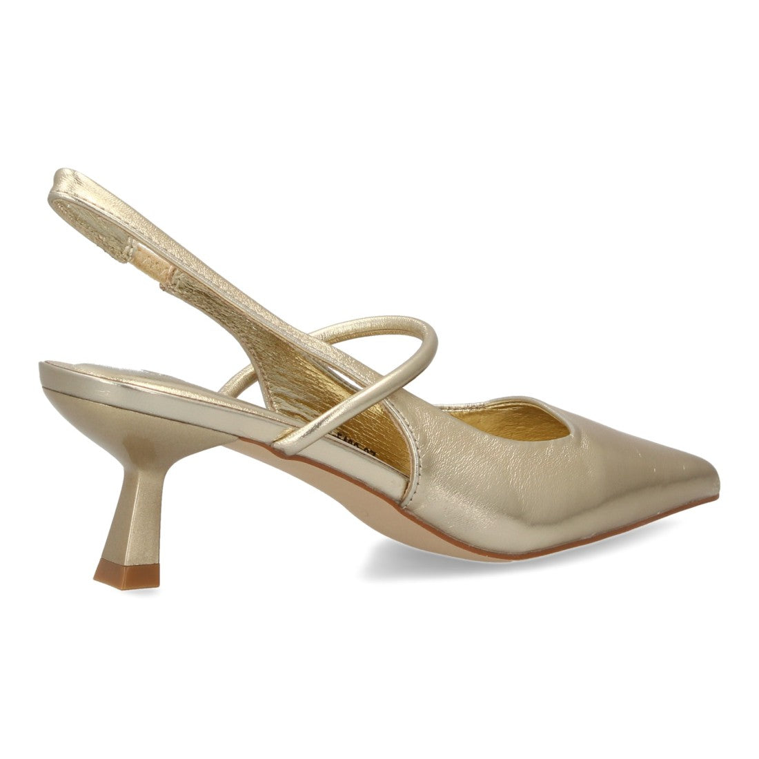 Zapato de salón de mujer con tacón bajo