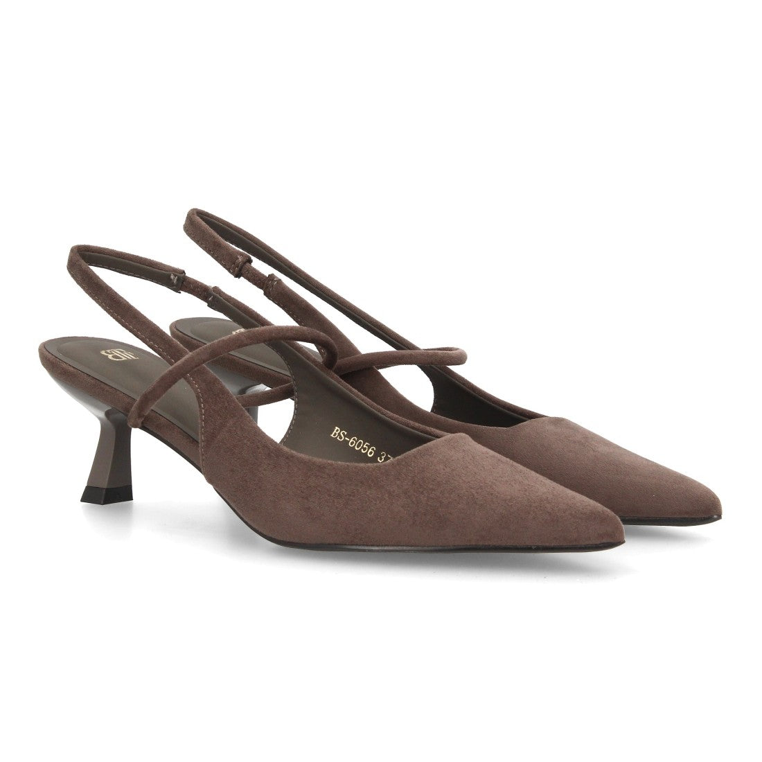 Zapato de salón de mujer con tacón bajo