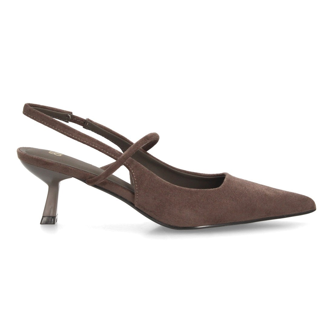 Zapato de salón de mujer con tacón bajo