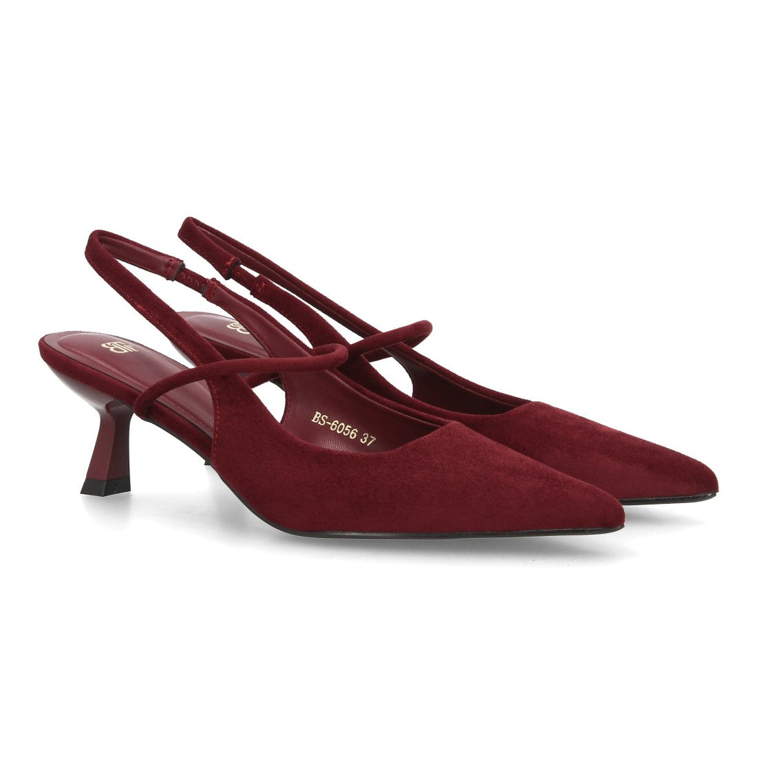 Zapato de salón de mujer con tacón bajo