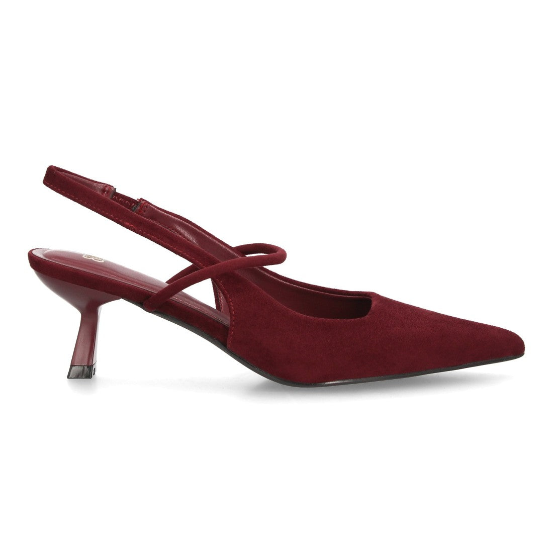 Zapato de salón de mujer con tacón bajo
