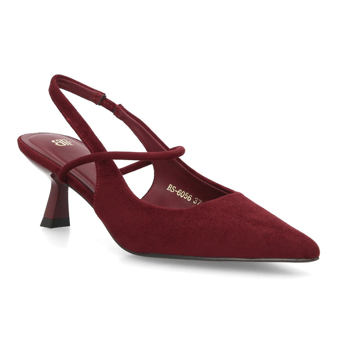 Zapato de salón de mujer con tacón bajo