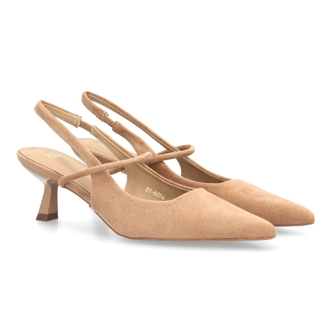 Zapato de salón de mujer con tacón bajo