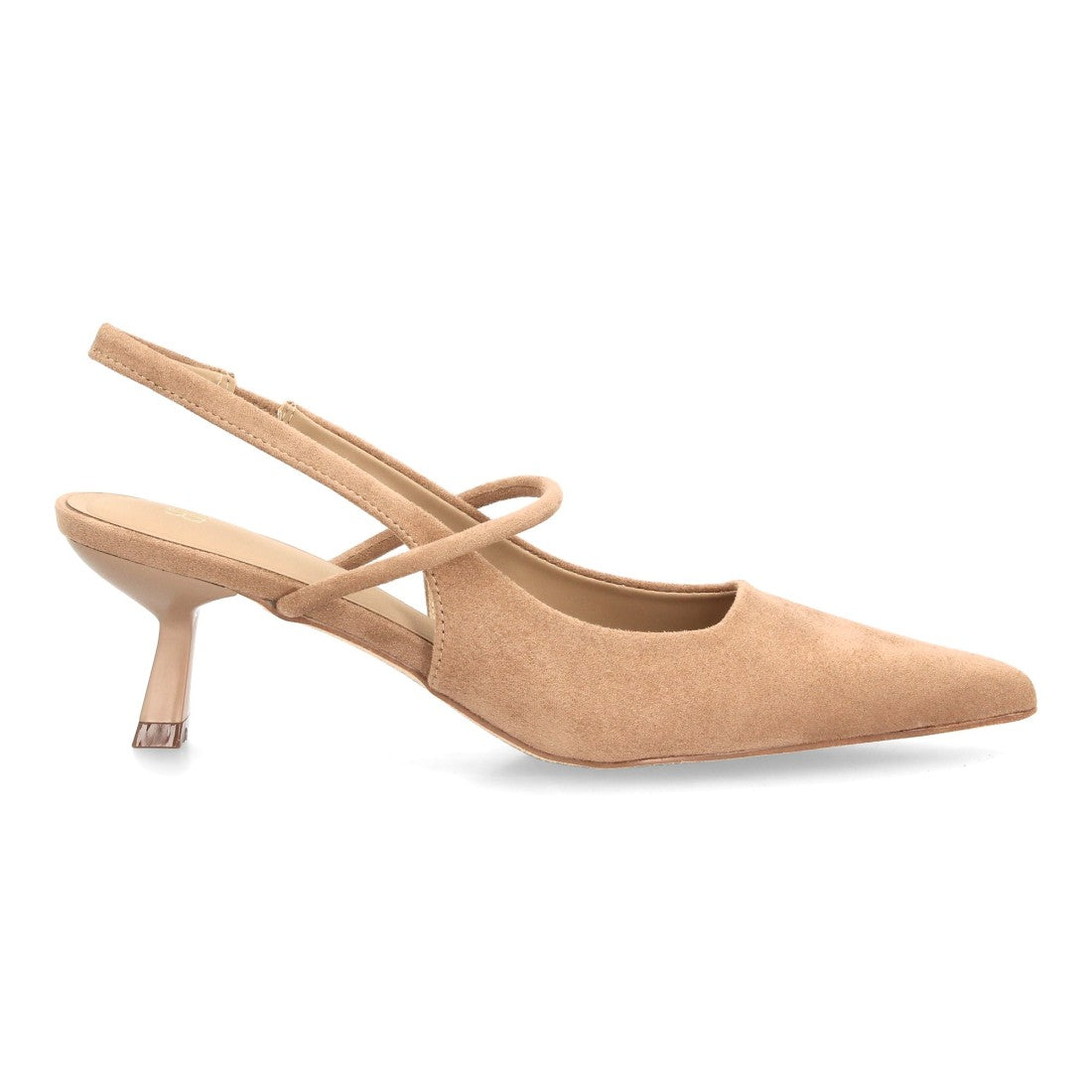 Zapato de salón de mujer con tacón bajo