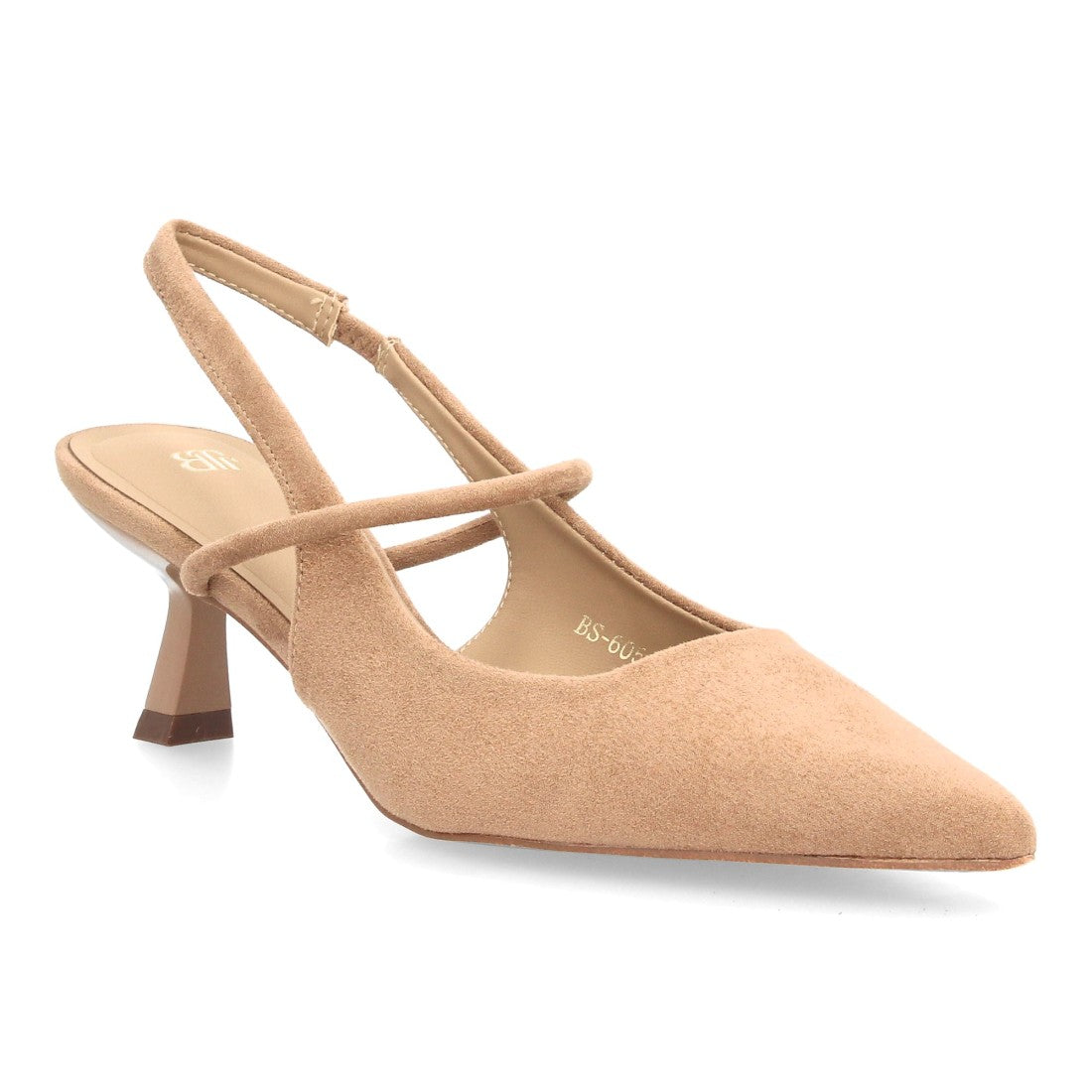 Zapato de salón de mujer con tacón bajo