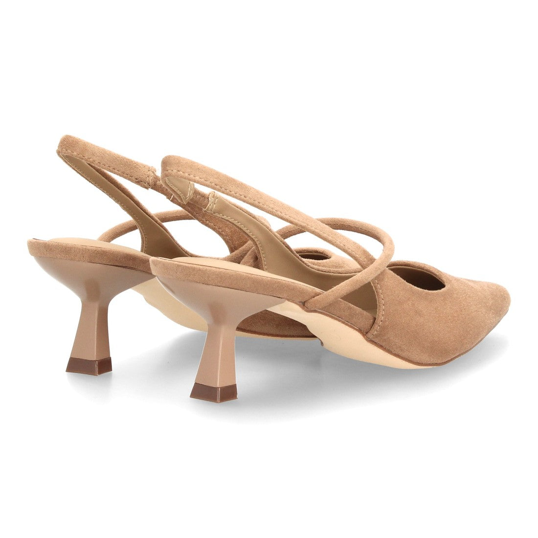 Zapato de salón de mujer con tacón bajo
