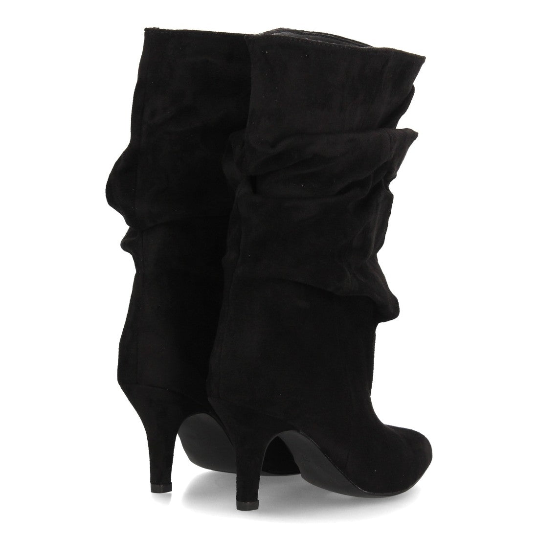 Botas de caña alta de mujer con punta y tacón finos
