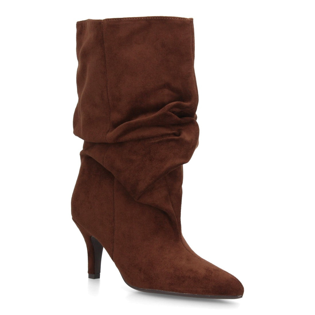 Botas de caña alta de mujer con punta y tacón finos