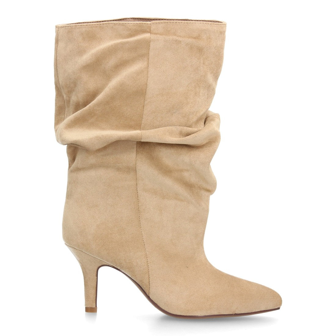 Botas de caña alta de mujer con punta y tacón finos