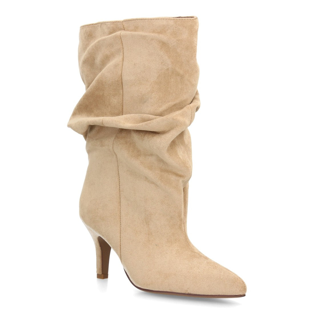 Botas de caña alta de mujer con punta y tacón finos