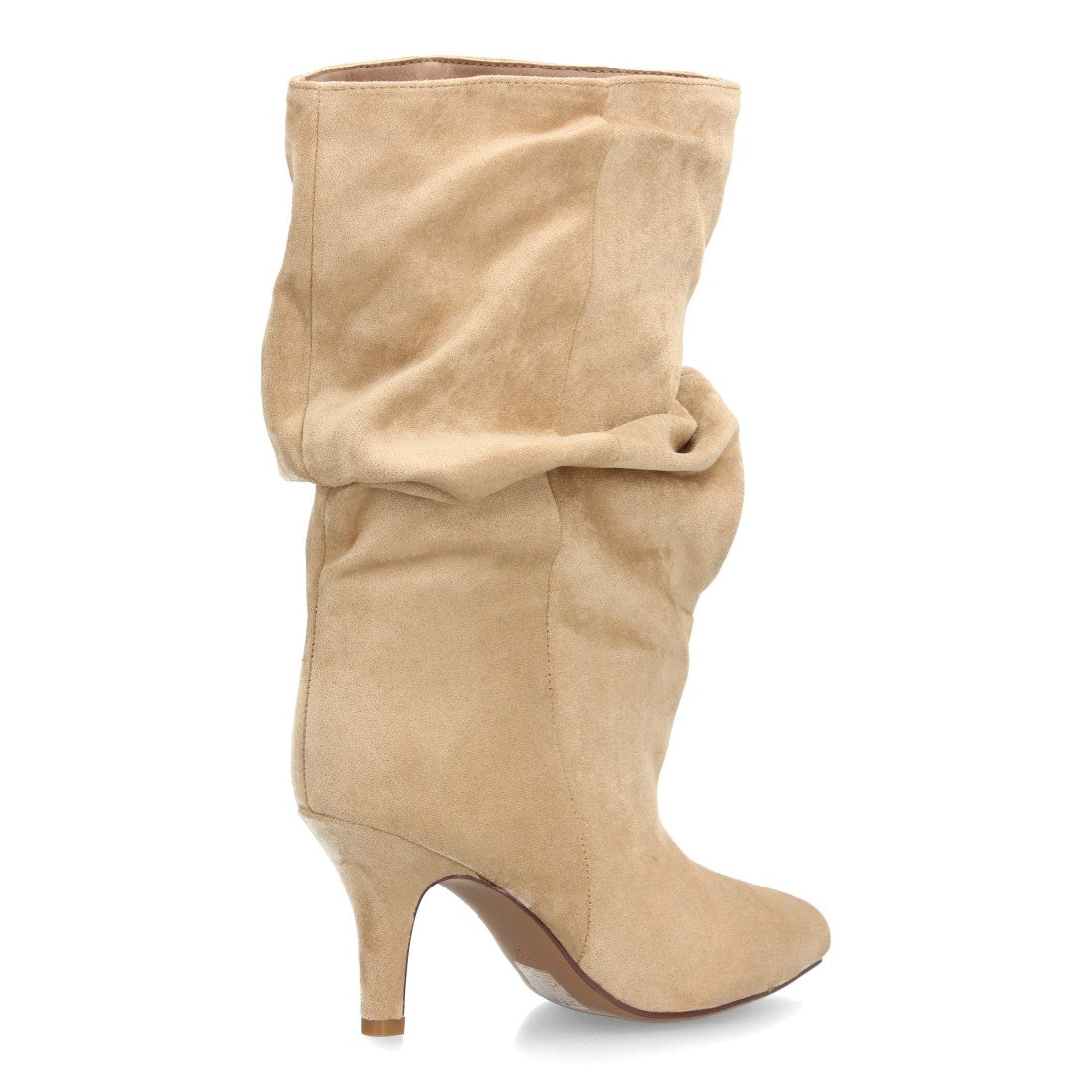 Botas de caña alta de mujer con punta y tacón finos