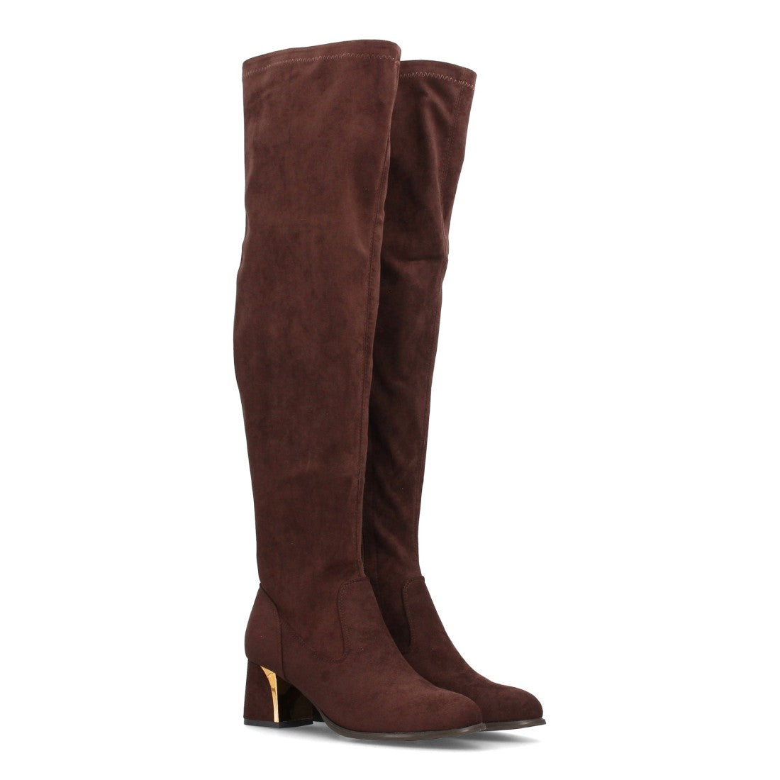 Botas altas de mujer con caña alta y ajustada