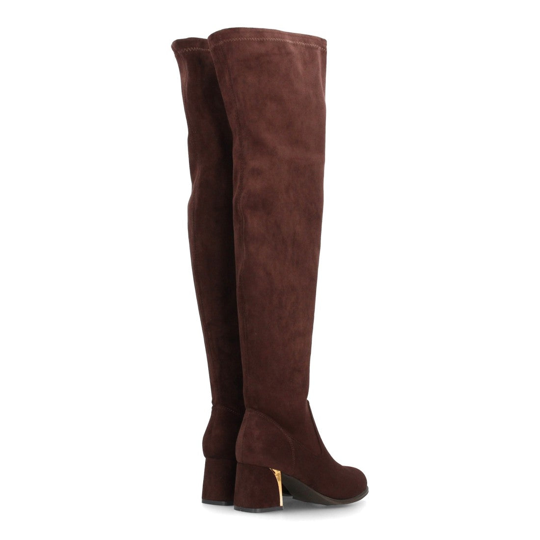 Botas altas de mujer con caña alta y ajustada