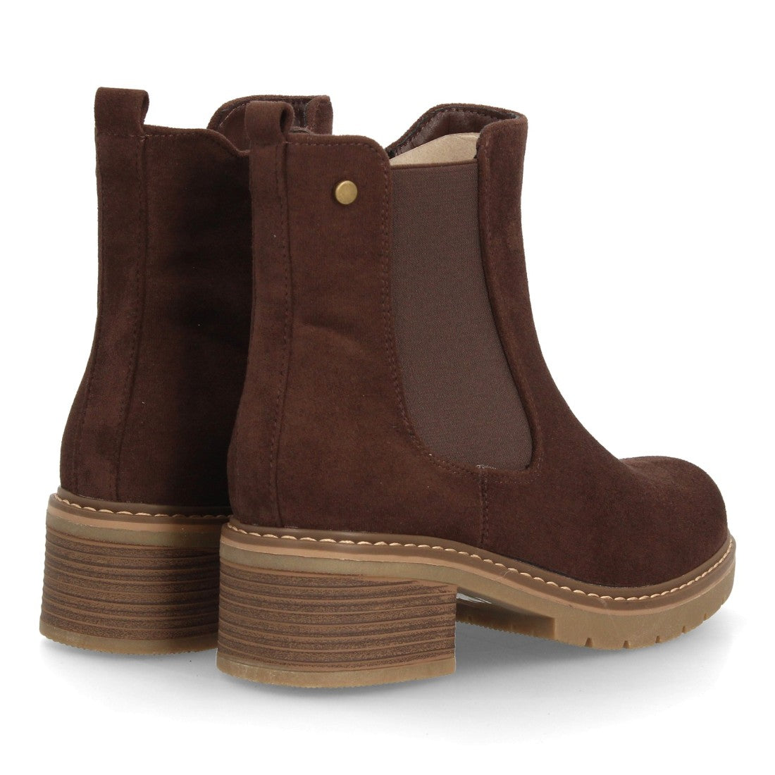 Botines chelsea de mujer con cierre de cremallera