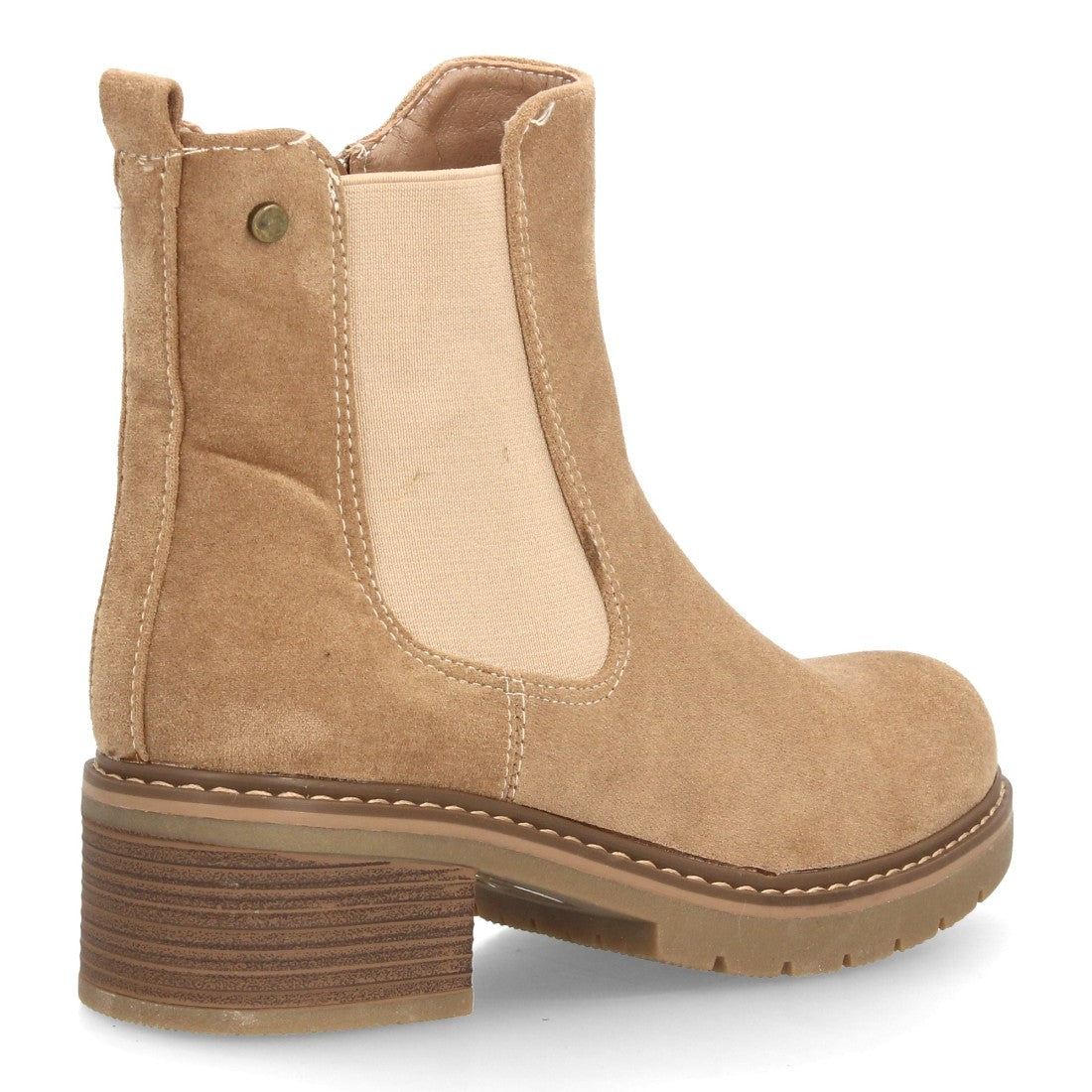 Botines chelsea de mujer con cierre de cremallera