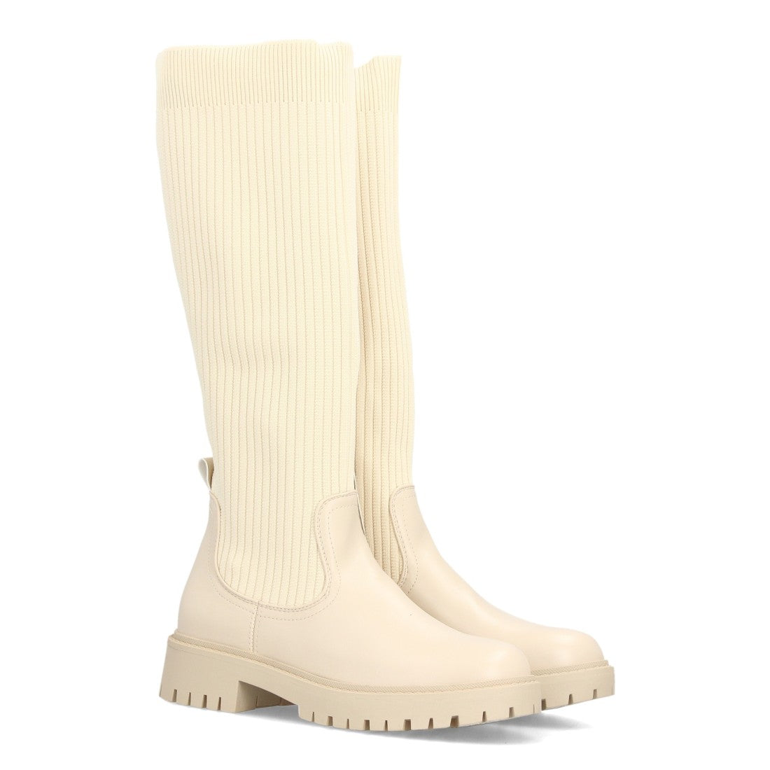 Botas altas de mujer con caña elástica