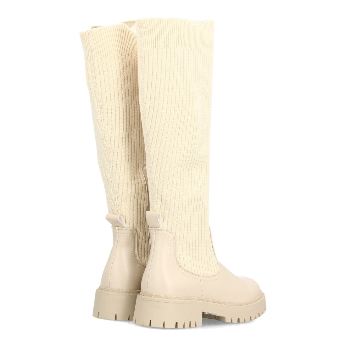 Botas altas de mujer con caña elástica