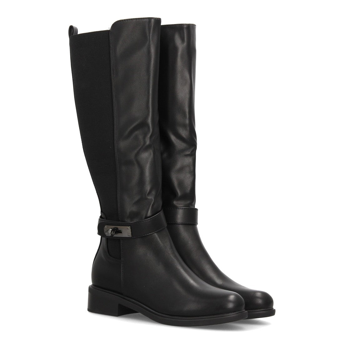 Botas altas de mujer con diseño clásico de inspiración ecuestre