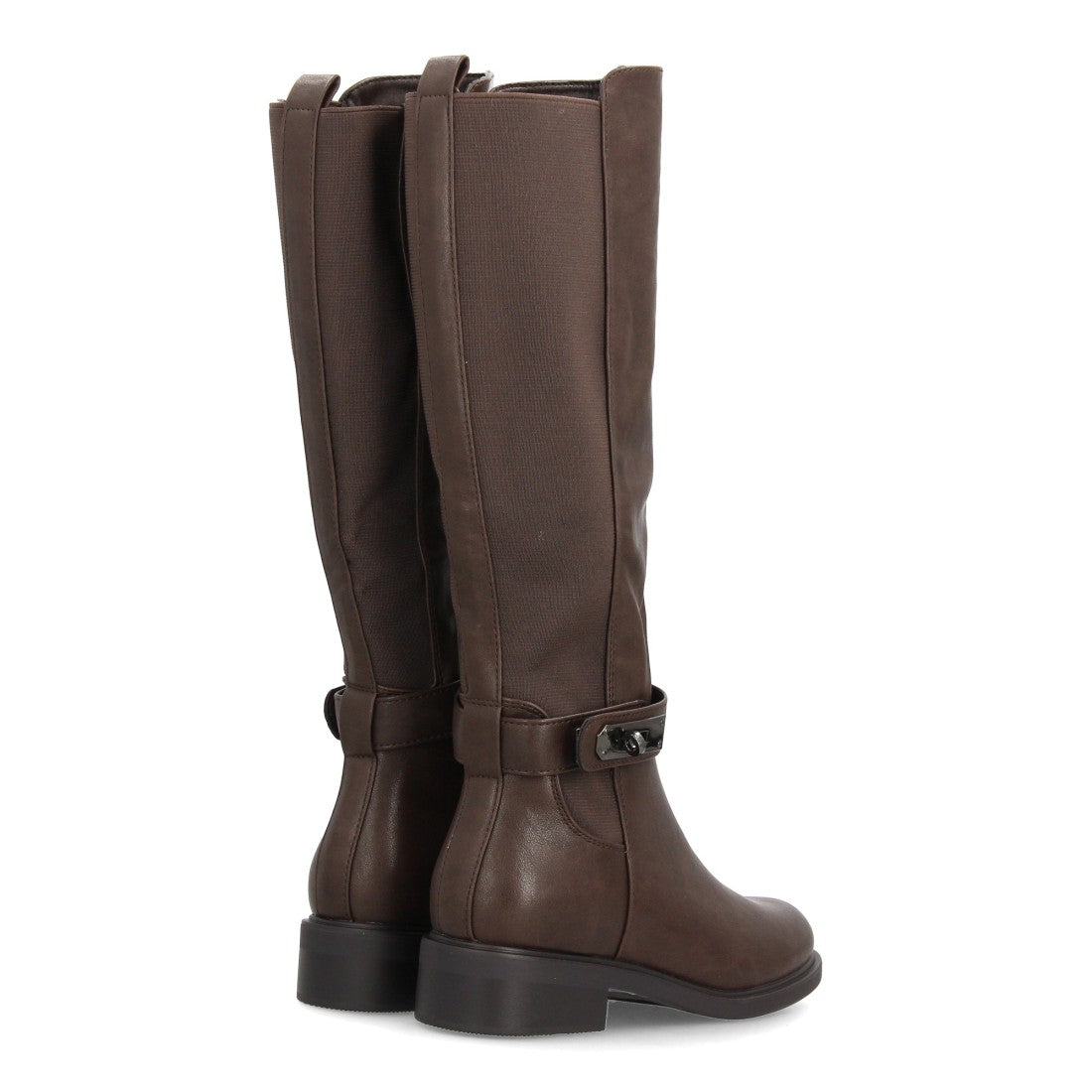 Botas altas de mujer con diseño clásico de inspiración ecuestre