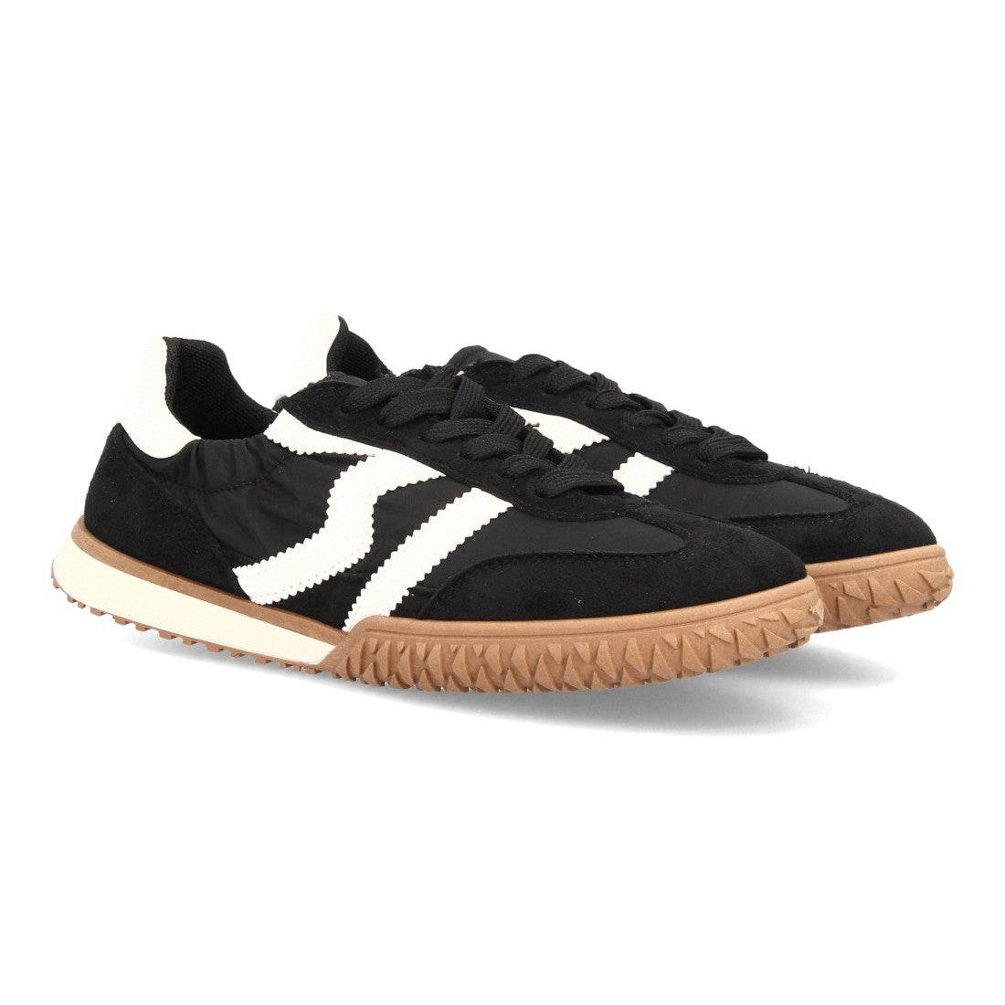 Zapatillas de inspiración retro de mujer con casual y deportivo