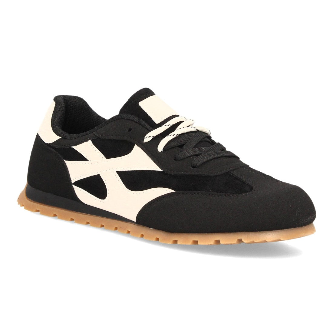 Zapatillas barefoot de mujer con diseño deportivo de inspiración retro