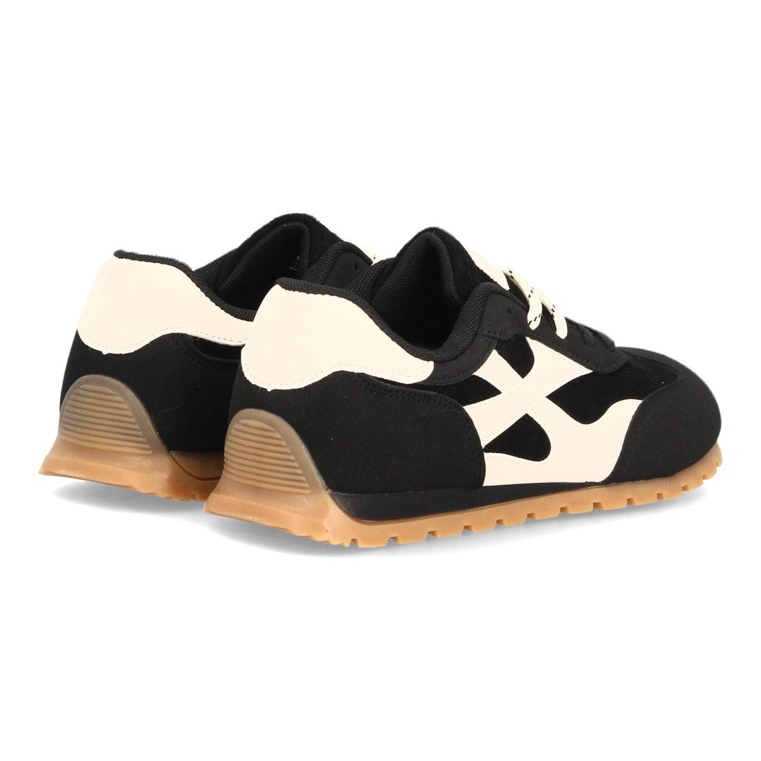 Zapatillas barefoot de mujer con diseño deportivo de inspiración retro