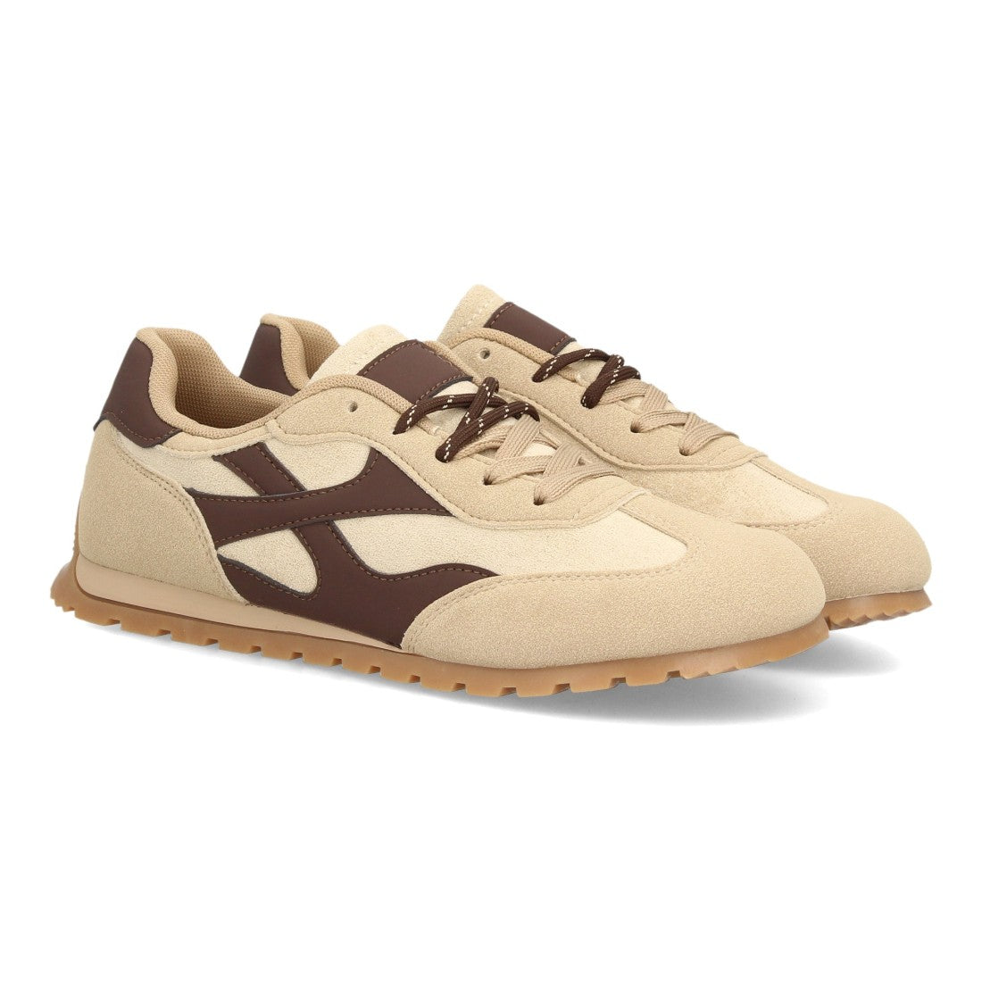 Zapatillas barefoot de mujer con diseño deportivo de inspiración retro