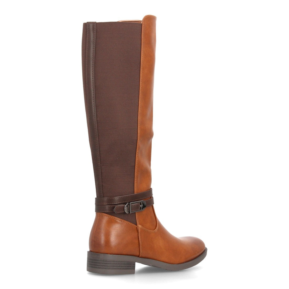 Botas altas de mujer con diseño clásico de inspiración ecuestre - Camel (Ref. YY-87)