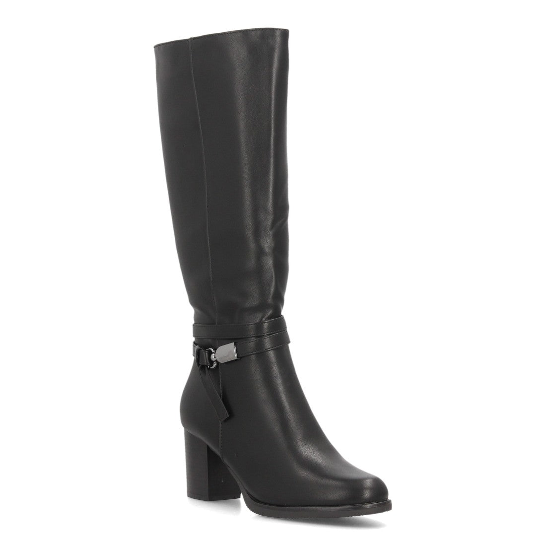 Botas altas de mujer con cierre de cremallera