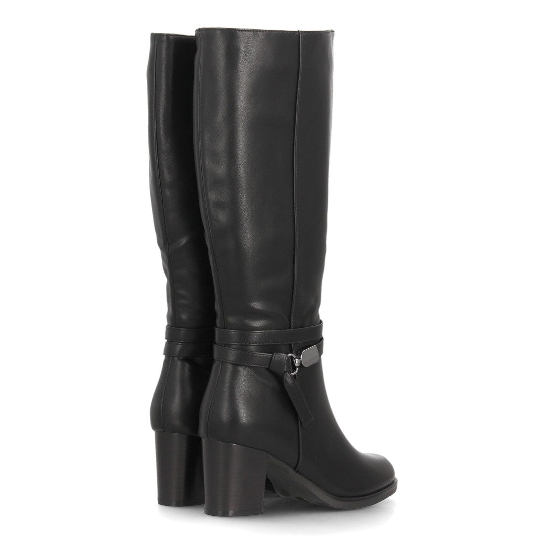 Botas altas de mujer con cierre de cremallera