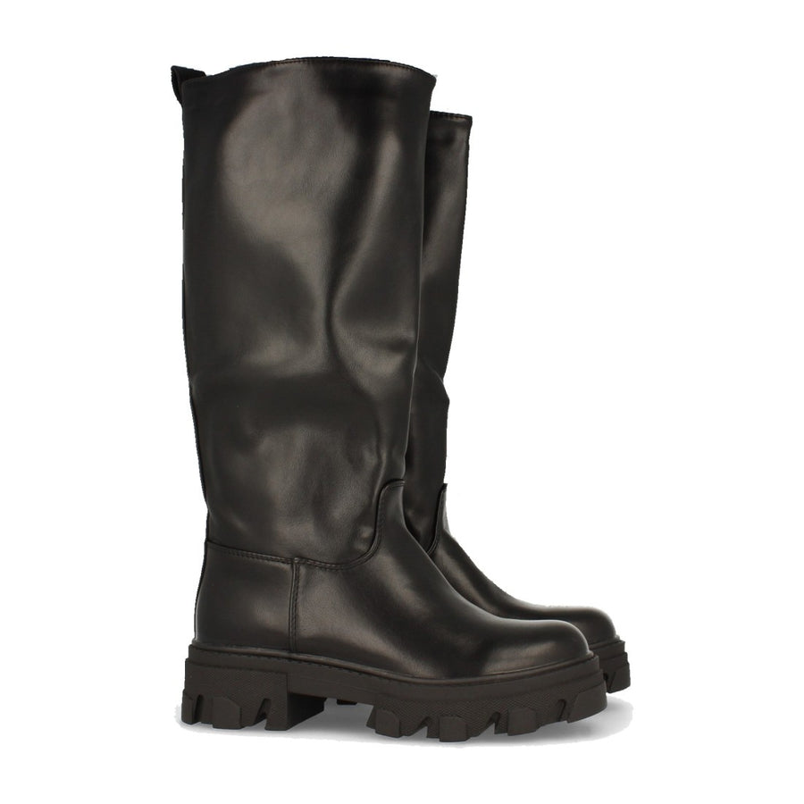 Bota de plataforma de mujer