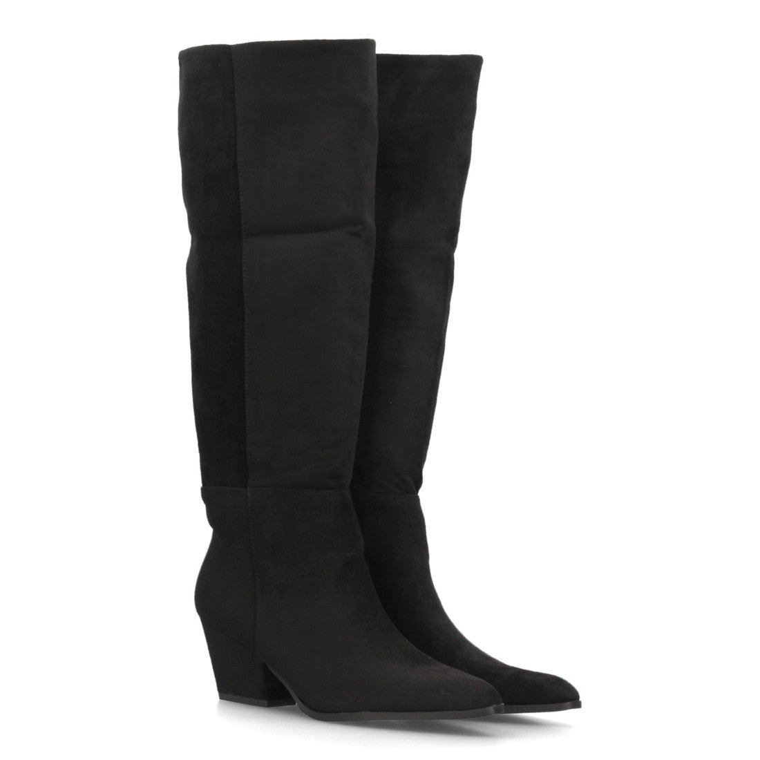 Botas altas de mujer con cierre de cremallera