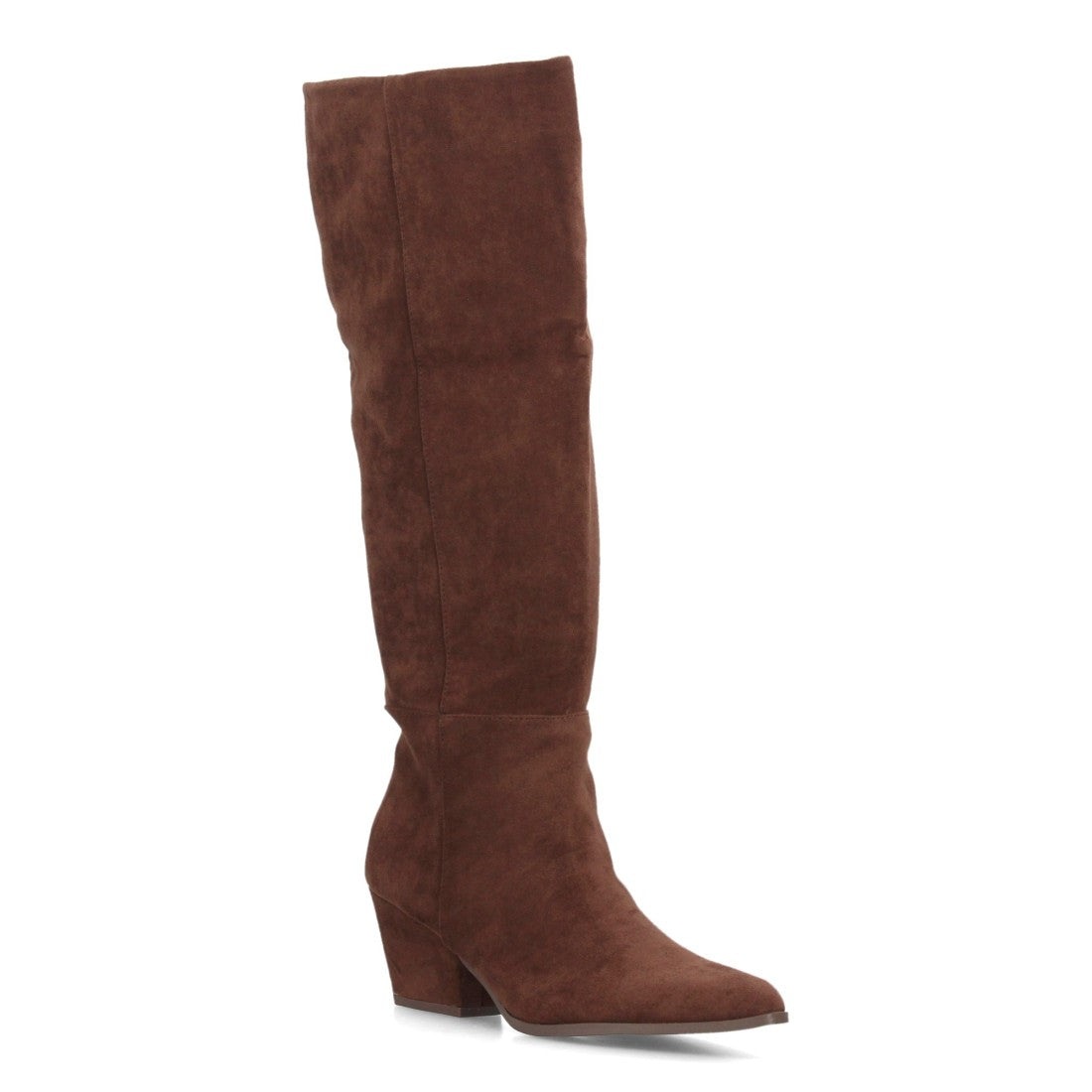 Botas altas de mujer con cierre de cremallera