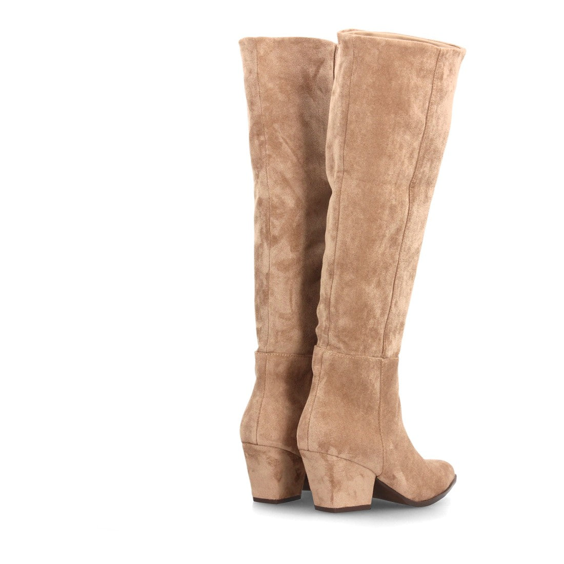 Botas altas de mujer con cierre de cremallera