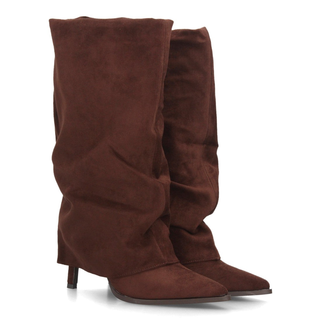 Botas altas de mujer con tacón fino