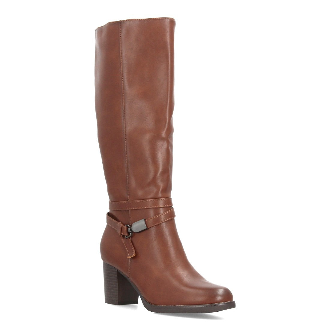 Botas altas de mujer con cierre de cremallera