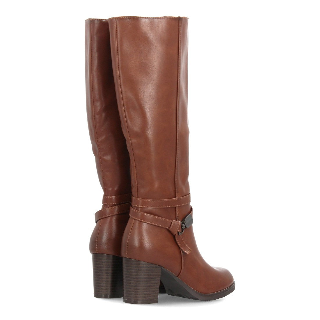 Botas altas de mujer con cierre de cremallera