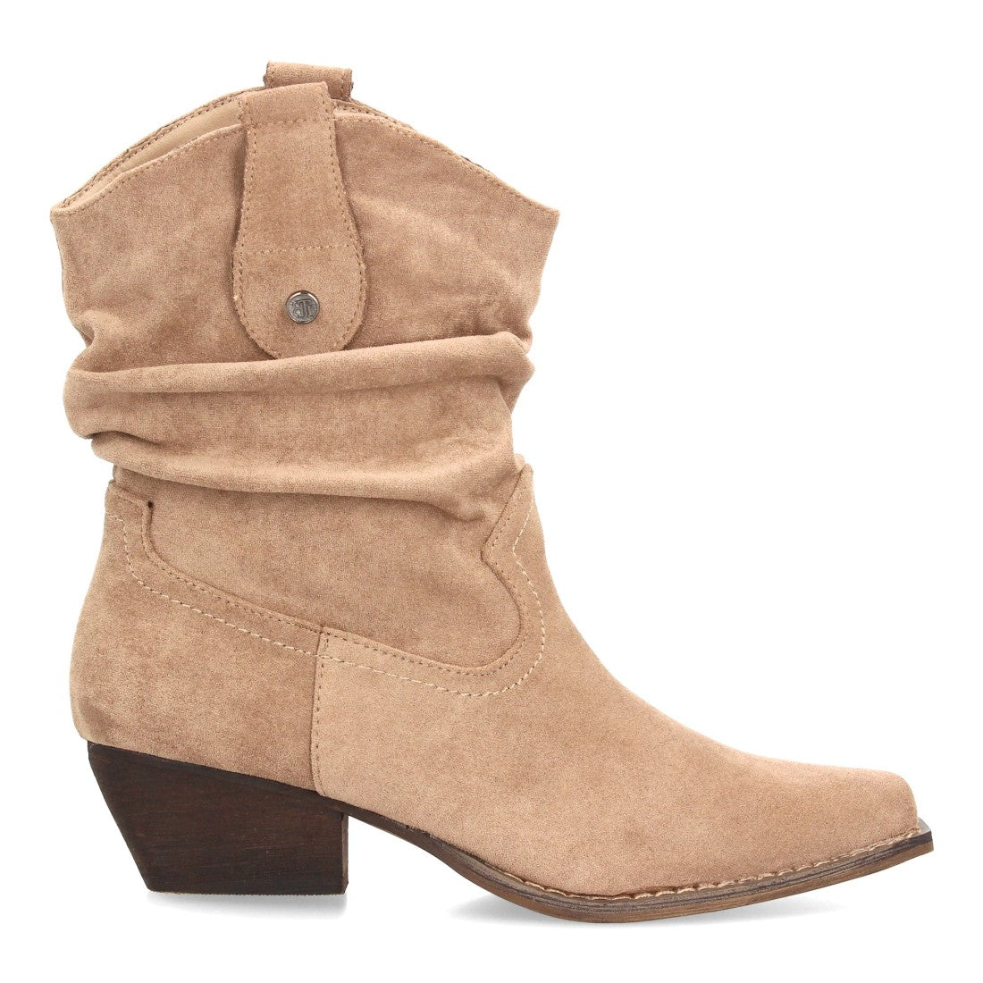 Botas de estilo cowboy de mujer con tacón bajo cómodo