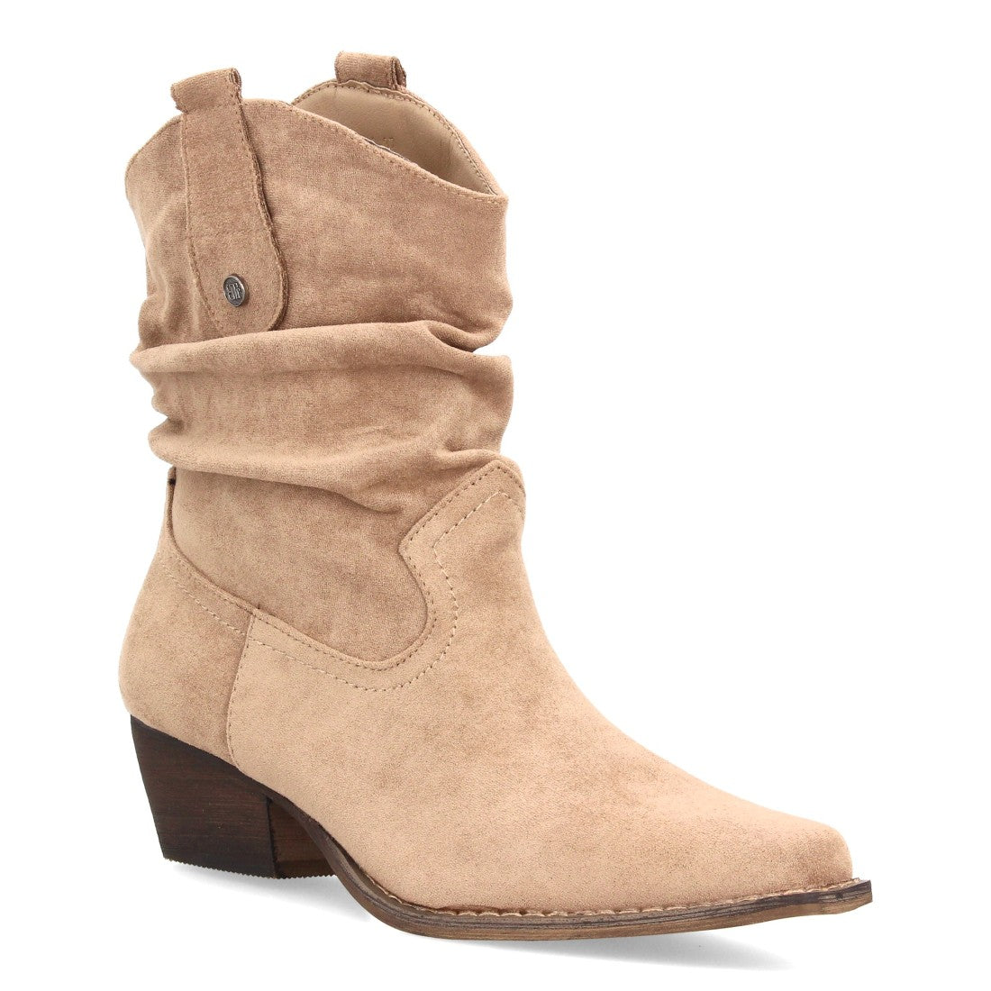Botas de estilo cowboy de mujer con tacón bajo cómodo