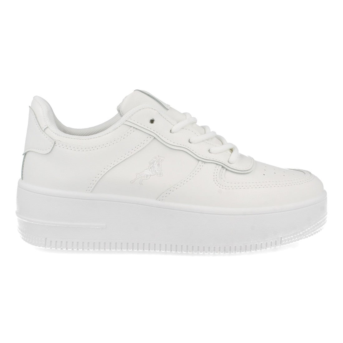 Zapatilla de mujer de plataforma - Blanco (Ref. N2CD-1525)
