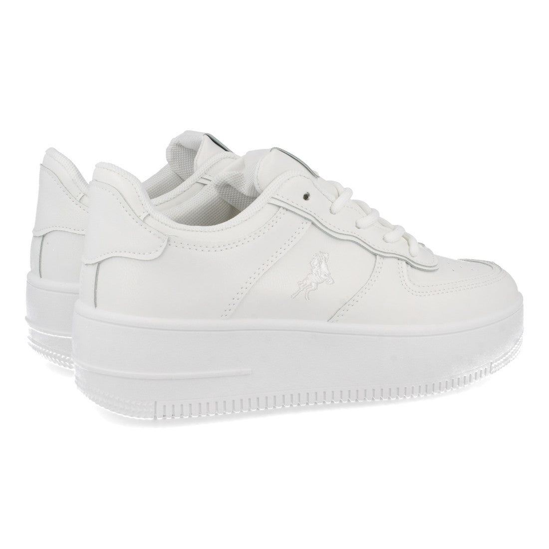 Zapatilla de mujer de plataforma - Blanco (Ref. N2CD-1525)