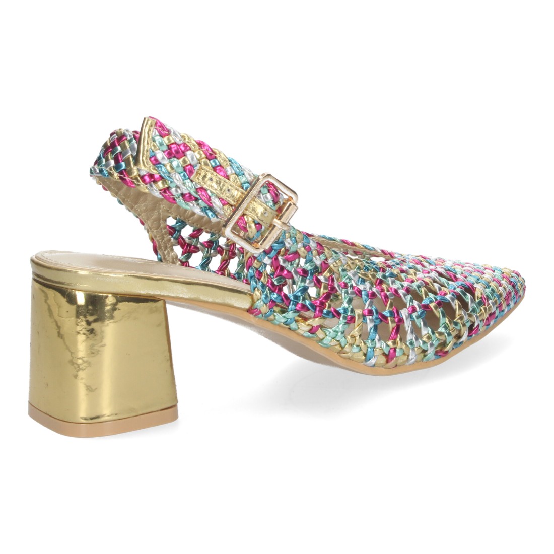 Zapato de tacón de mujer de punta fina