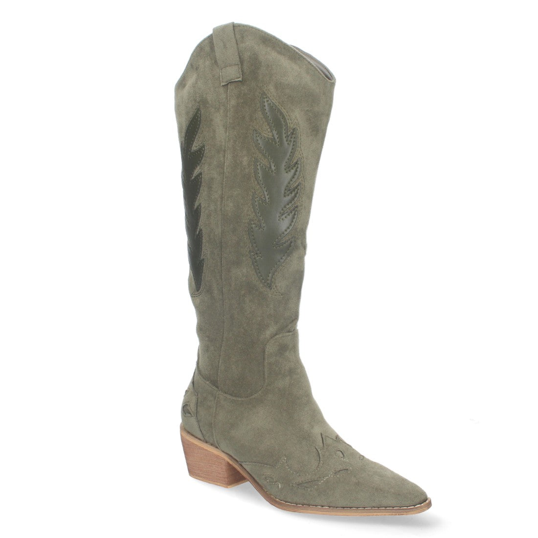 Bota de tacón cómodas de mujer