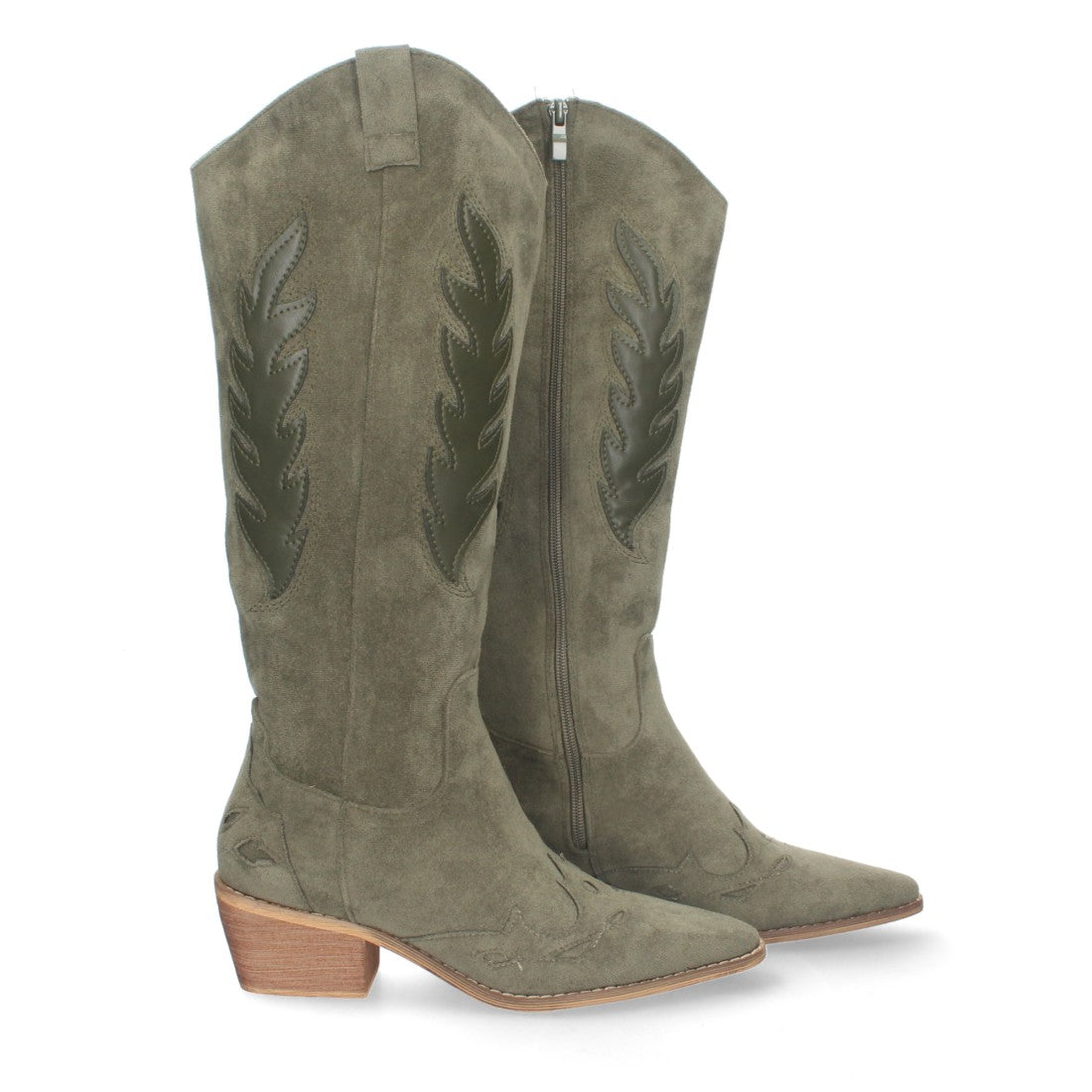 Bota de tacón cómodas de mujer