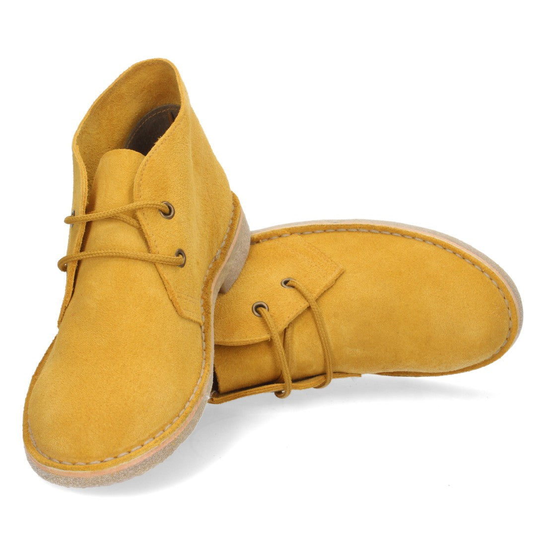 Botín desert boots de mujer con cierre de cordones primavera verano