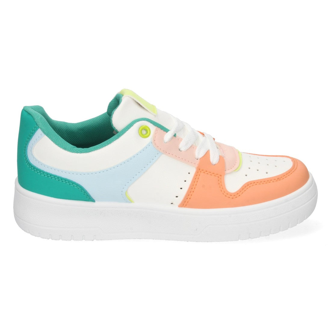 Zapatilla de mujer de plataforma - Multicolor