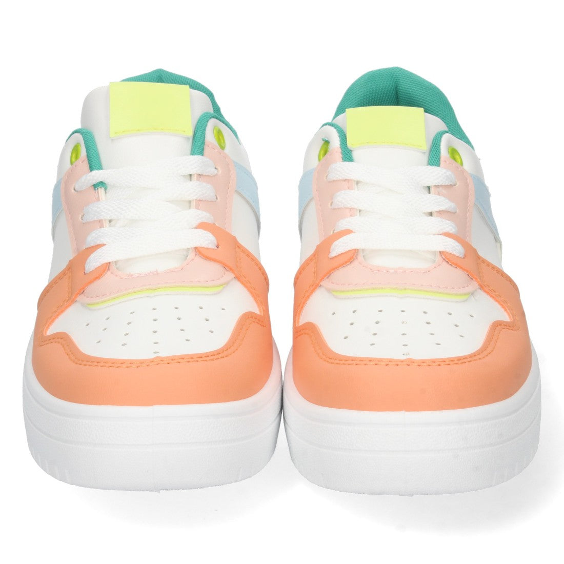 Zapatilla de mujer de plataforma - Multicolor