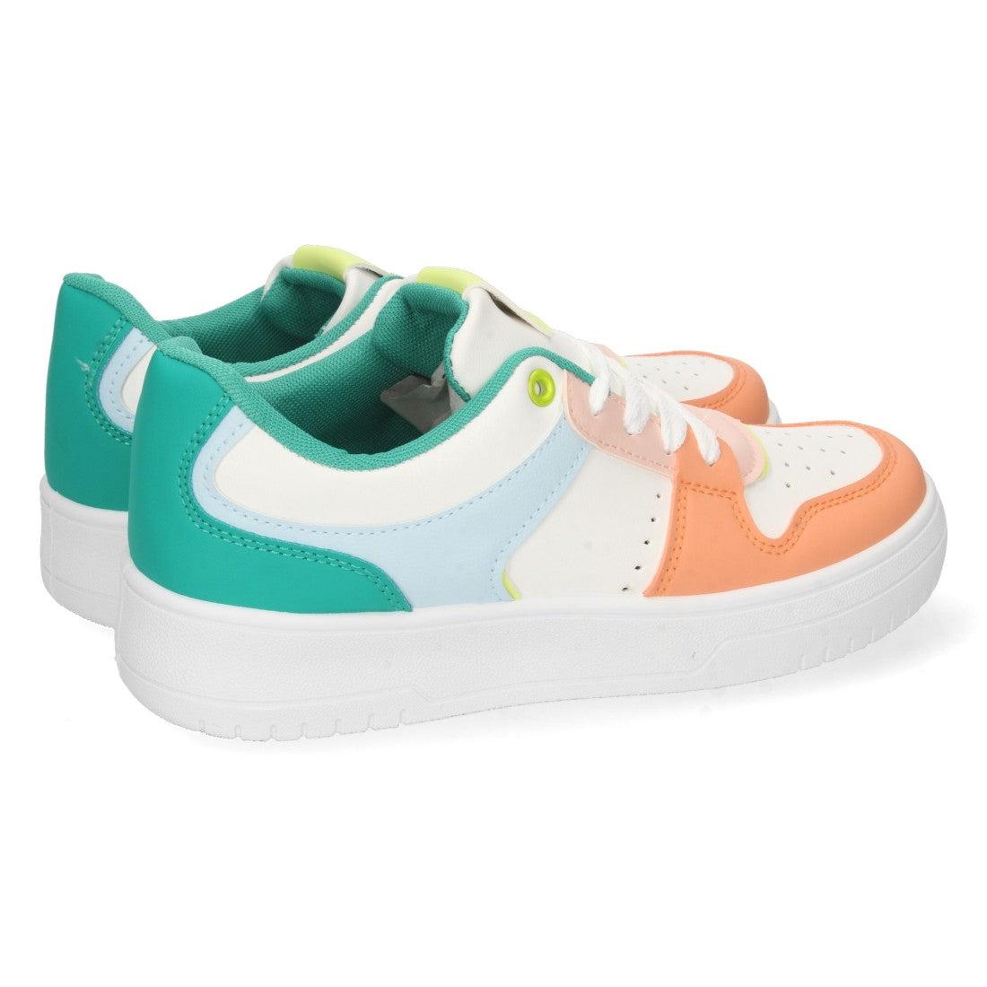 Zapatilla de mujer de plataforma - Multicolor