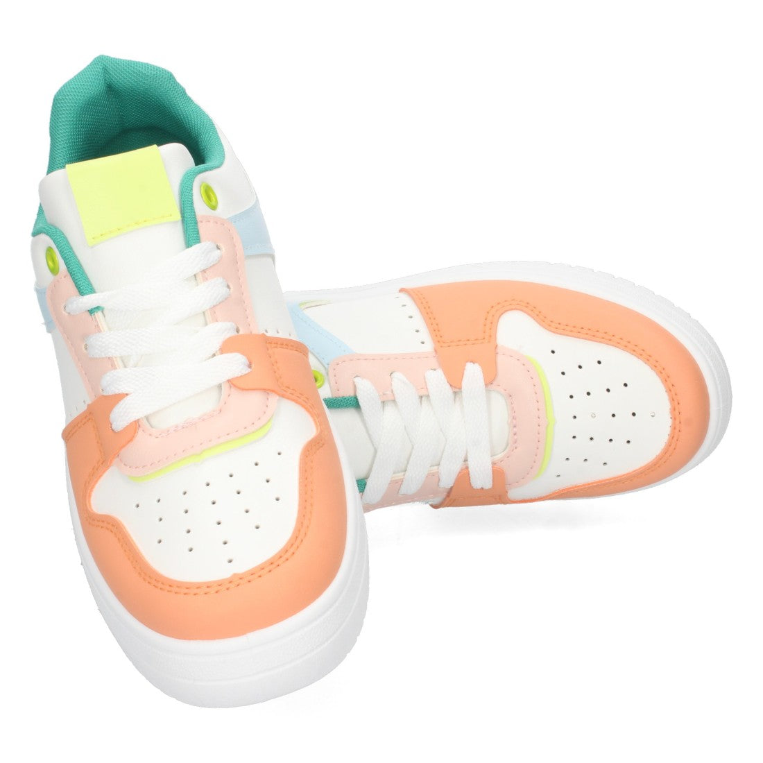 Zapatilla de mujer de plataforma - Multicolor