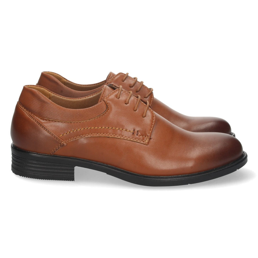 Zapato plano de hombre con cierre de cordones